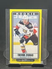 Trevor Zegras 2021 O Pee Chee Premier Tallboys card