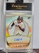 2024 Topps Luminaries Hit Kings Autographs Jung Hoo Lee #HK-JL card