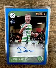 Daniel Cummings 2024 Topps Merlin UEFA Autograph card