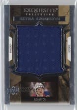 2025-26 Upper Deck Black Diamond Exquisite Extra Exquisite Jersey Adam Fox #ECE-AF card