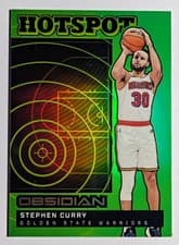 2024-25 Panini Obsidian Hotspot Stephen Curry #20 card