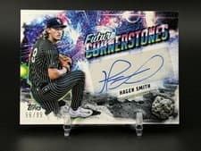 2025 Topps Pro Debut Future Cornerstones Autographs Hagen Smith #FC-HS card
