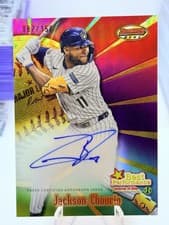 2025 Bowman's Best Best Performance Autographs Jackson Chourio #BPA-JC card