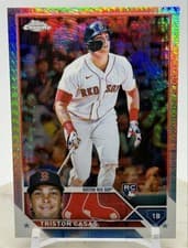 Triston Casas 2023 Topps Chrome card