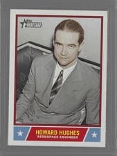 Howard Hughes 2025 Topps Heritage Notable Americans card