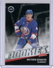 Matthew Schaefer 2026 Upper Deck National Hockey Card Day UD Victory Black Rookie card