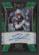 Jonnu Smith 2021 Panini Select Signatures Select card