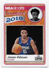 Jerome Robinson 2018 Panini Hoops Class of 2018 card