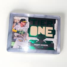 2025 Topps Tier One Die-Cut Relics Brent Rooker #T1RD-BR card