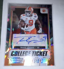2021 Panini Contenders Draft Picks Travis Etienne #112