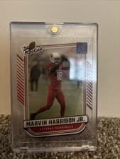 2024 Clearly Donruss The Rookies Marvin Harrison Jr. #5 card