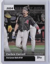 2025 Topps Greatest Hits Corbin Carroll #GH-7 card