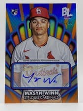 2024 Topps Big League Opening Act Autographs Masyn Winn #OAA-MW card