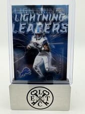 2025 Topps Chrome Lightning Leaders Jahmyr Gibbs #LL-8 card