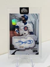2026 Topps Chrome Black Ivory Autographs Sammy Sosa #IVA-SS card