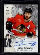2025-26 Upper Deck Artifacts Autofacts Jason Dickinson #AF-JD card