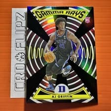 2022 Panini Chronicles Draft Picks Gamma Rays AJ Griffin #ZG-AJG