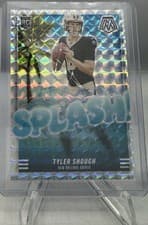 2025 Panini Mosaic Splash Mosaic Tyler Shough #17 card
