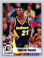 Malik Sealy 1993-94 Hoops Base Set card