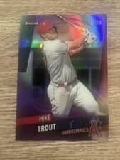 Mike Trout 2019 Topps Finest card