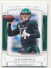 2019 Panini National Treasures Sam Darnold #32