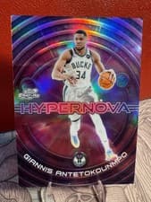 2025-26 Topps Cosmic Chrome Hypernova Giannis Antetokounmpo #HN-3 card