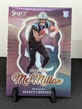 2025 Panini Select Select Certified Rookies Tetairoa McMillan #5 card