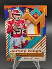 2025 Donruss Jersey Kings Patrick Mahomes II #JK-PMS card