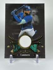 2026 Topps Tier One Shadow Relics Junior Caminero #SR-JCA card