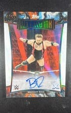 2025 Topps Exalted WWE Wrestling Elevated Ink Bronson Reed #ELI-BRD card