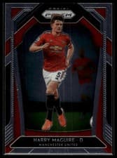 Harry Maguire 2020 Panini Prizm Premier League card