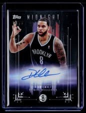 2025-26 Topps Midnight Dark Marks Signatures Deron Williams #DM-DW card
