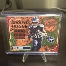 2024 Panini Absolute Ground Hoggs Materials Tyjae Spears #GHM-TSS card