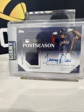 2024 Topps Postseason Performance Autograph Relic Jeremy Peña #PPAR-JP card
