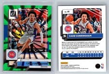 Cade Cunningham 2022 Panini Donruss card