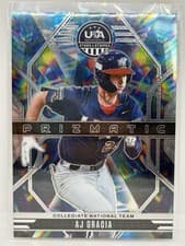 2026 Panini Stars and Stripes Prizm USA Prizmatic AJ Gracia #9