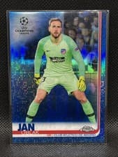 Jan Oblak 2018 Topps Chrome UEFA Champions League card