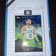 2025-26 Topps Midnight Night Vision Jayson Tatum #NV-7 card