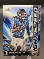 2025 Topps Cosmic Chrome Light Speed Brian Thomas Jr. #LS-26 card