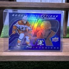 2024-25 Upper Deck Rookie Reflections Olen Zellweger #RR-25 card