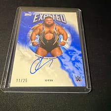 Otis 2025 Topps Exalted WWE Wrestling Exalted Autographs card
