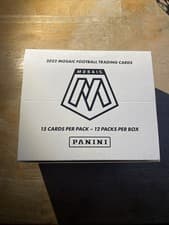 Cello Box 2022 Panini Mosaic card