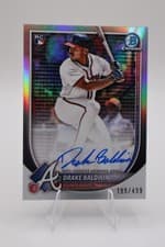 2025 Bowman Chrome Rookie Autographs Drake Baldwin #CRA-DB card
