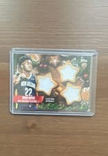 2025-26 Topps Holiday Holiday-Shaped Relics Derik Queen #HSR-10