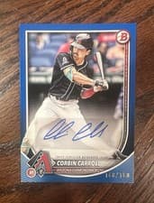2025 Bowman Rookie & Veteran Autograph Corbin Carroll #PRV-CC