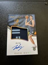 Zach Edey 2024-25 Panini Immaculate card