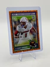 2025 Score-A-Treat Base Rookies Pumpkin Ja'Corey Brooks #61 card