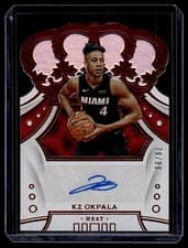 KZ Okpala 2019 Panini Crown Royale Rookie Autographs card