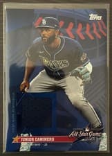 2025 Topps Update All-Star Stitches Junior Caminero #AS-JCA card