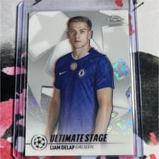 Liam Delap 2025 Topps UEFA Ultimate Stage Chrome card
